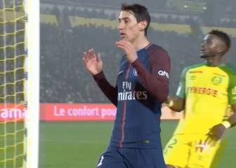 El fallo de Di María nominado a pifia del año en Francia