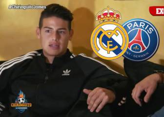 En medio de la tormenta, James se la juega y da un pronóstico para el Real Madrid-PSG