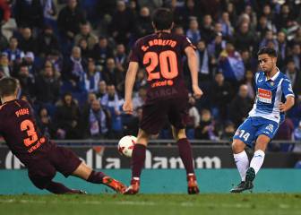 Espanyol tumba al Barça en el derbi de Copa