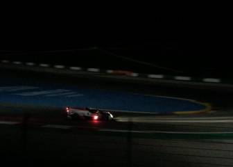 En la noche: así se prepara Alonso para preparar las 24 Horas de Le Mans