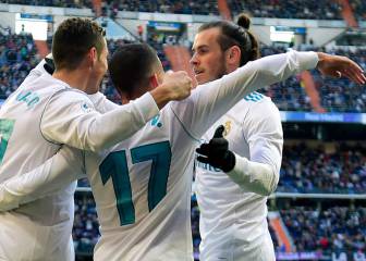 Lucas Vázquez se suma a la BBC para arrasar al Alavés
