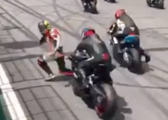 Se rozó la tragedia: la imagen del motorista que en Twitter nadie podía creer