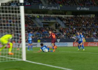 El golazo de taco de Coutinho que hizo no extrañar a Messi