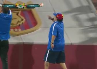 Maradona loses it as Al-Fujairah score last-gasp goal