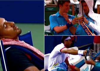 Djokovic, Federer, Kyrgios... Los momentos más 'locos' del tenis