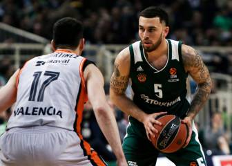 El Valencia no ayuda al Madrid y cae ante el Panathinaikos
