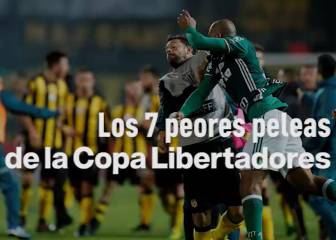 Las 7 peores peleas de la Copa Libertadores