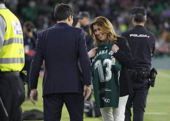 ¿Qué se escuchó por megafonía durante el homenaje del Betis a Susana Díaz?