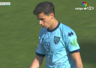 Frenazo a las aspiraciones del Numancia ante el Nástic