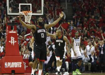 Lebron, Harden y Westbrook se exhiben en los playoff