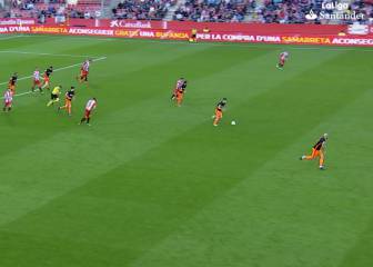 Gran corrida y notable remate: golazo de Vietto a Girona