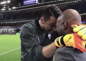 El día que Buffon y 'El Tino' tuvieron emotivo reencuentro