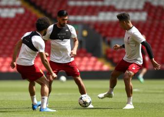 Emre Can ya se entrena