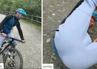 Que lo devuelvan al Tour: la cómica caída de Purito en Mountain Bike