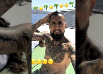 Así disfruta Arturo Vidal sus vacaciones en Grecia
