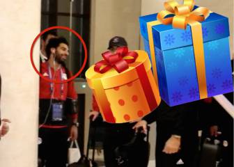 Incalificable regalo a Salah por su cumpleaños: se le quedó esta cara