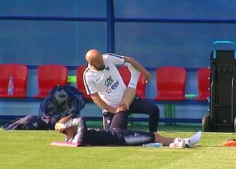 ¡Alerta!: Griezmann, Umtiti y Lemar tocados en el entrenamiento de Francia