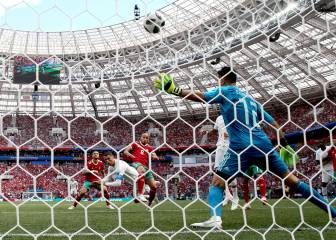 Camino de firmar un Mundial de época: la 'animalada' de remate de Cristiano