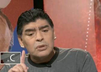 La última rajada de Maradona: de los palos a Tapia y Sampaoli a las piñas de Simeone