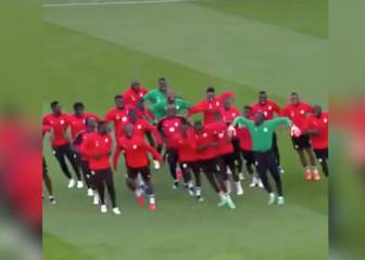 Senegal causa furor en Internet con su entrenamiento: es imposible no querer animarlos