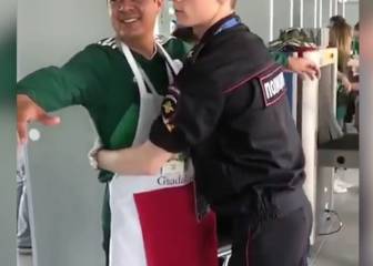 La broma de un mexicano a un policía en Rusia: ¡Imperdible!