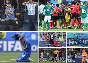 Momentos que ya son historia: las imágenes que ha dejado la fase de grupos del Mundial