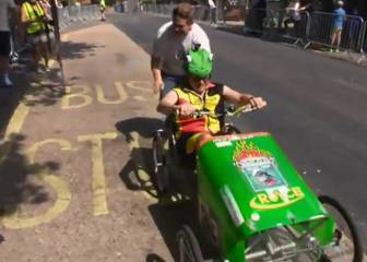 Éxito del Gran Premio de carros a pedales del Reino Unido