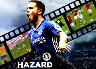 Lo mejor de Hazard: hay un gol al Barcelona digno de Messi