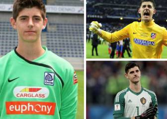 Courtois: de sus inicios como lateral a aspirante a la portería del Real Madrid