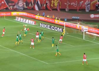 La espectacular chilena de Gao Lin en el fútbol de China
