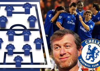 El XI del Chelsea antes de los 1.700 millones de Abramovich