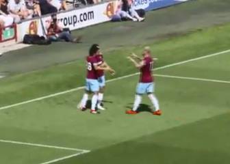 Los dos goles de la victoria del West Ham de Pellegrini en nuevo amistoso