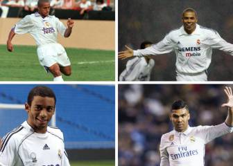 De Roberto Carlos a Casemiro: el debut de los cracks brasileños en el Real Madrid