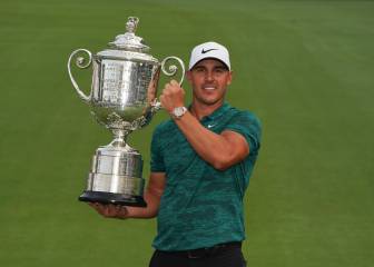 Koepka gana su tercer 'major' en la resurrección de Tiger
