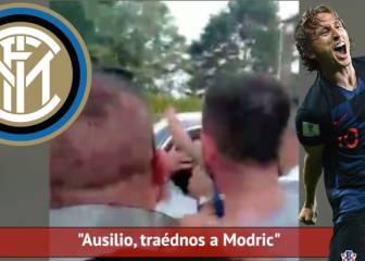 La 'encerrona' de los 'tifosi' del Inter al director deportivo por Modric