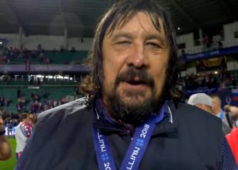 La frase de guerra del 'Mono' Burgos cada vez que gana un título