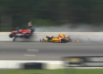 El terrible accidente de Robert Wickens en la Indycar