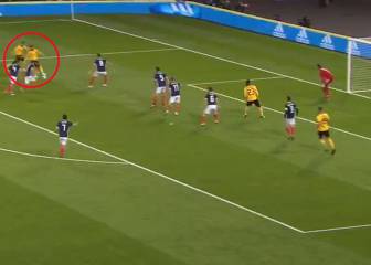 El genial lujo de Hazard antes de su gol: ¡hasta engañó a su compañero!