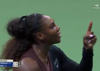 El vídeo de Serena entrando en cólera contra el árbitro: ¡¡¡Me debes una disculpa!!!