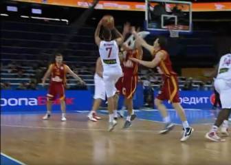El tiro que Curry dice haber copiado a Navarro: no hay defensa que valga