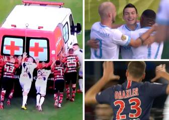 ¡Increíble! Una ambulancia se avería en la mitad de la cancha