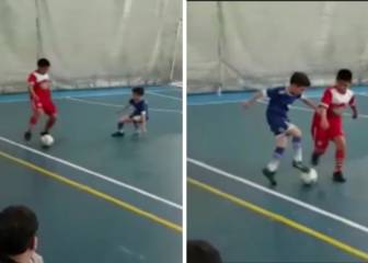 Sweet revenge! Nutmegger becomes the nutmegged