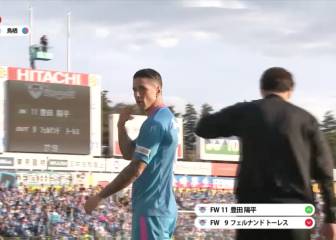 El peor día de Torres en Japón: enfado grande contra su técnico