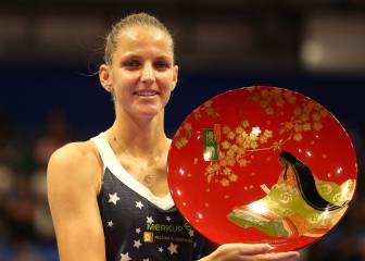 Pliskova acaba con la racha de Osaka y se corona en Tokio