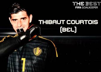 Courtois, declarado mejor portero en los Premios The Best
