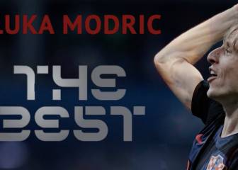Luka Modric es el 'The Best'