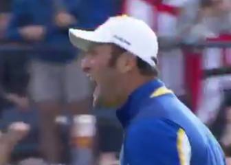 Tremendo lo de Rahm: ganó a Tiger y se volvió loco celebrando