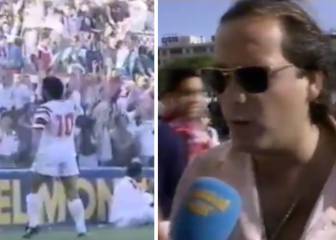 Las críticas del sevillismo a Maradona cuando jugaba allí
