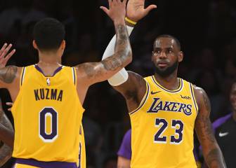 LeBron debuta en casa con los Lakers, así fue el ambiente