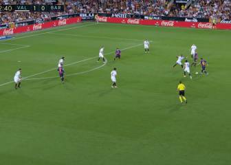 El golazo de Messi que le dio el empate al Barcelona